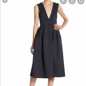 N/Nicholas Navy Midi Dress